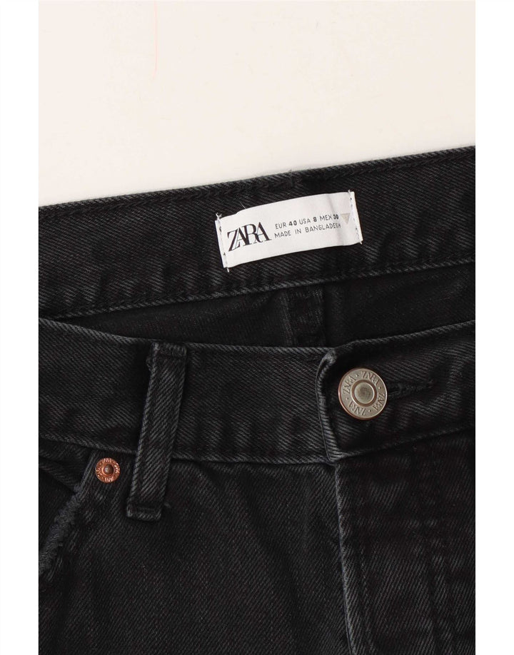 Blugi drepti pentru femei Zara EU 40 Medium W30 L29 Gri