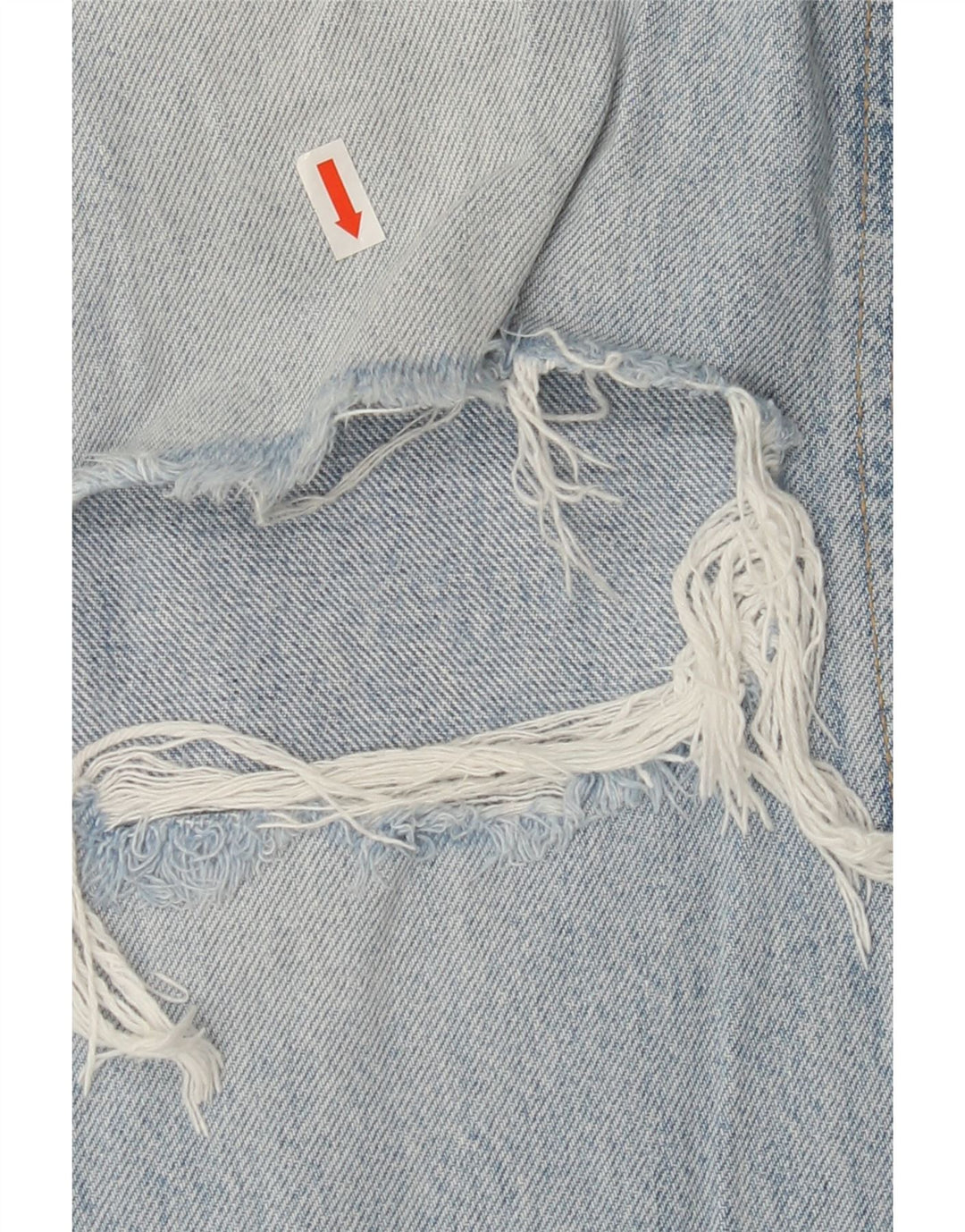 ZARA Womens Distressed Bootcut Jeans EU 32 2XS W22 L30 Blue Vintage Zara and Second-Hand Zara from Messina Hembry 