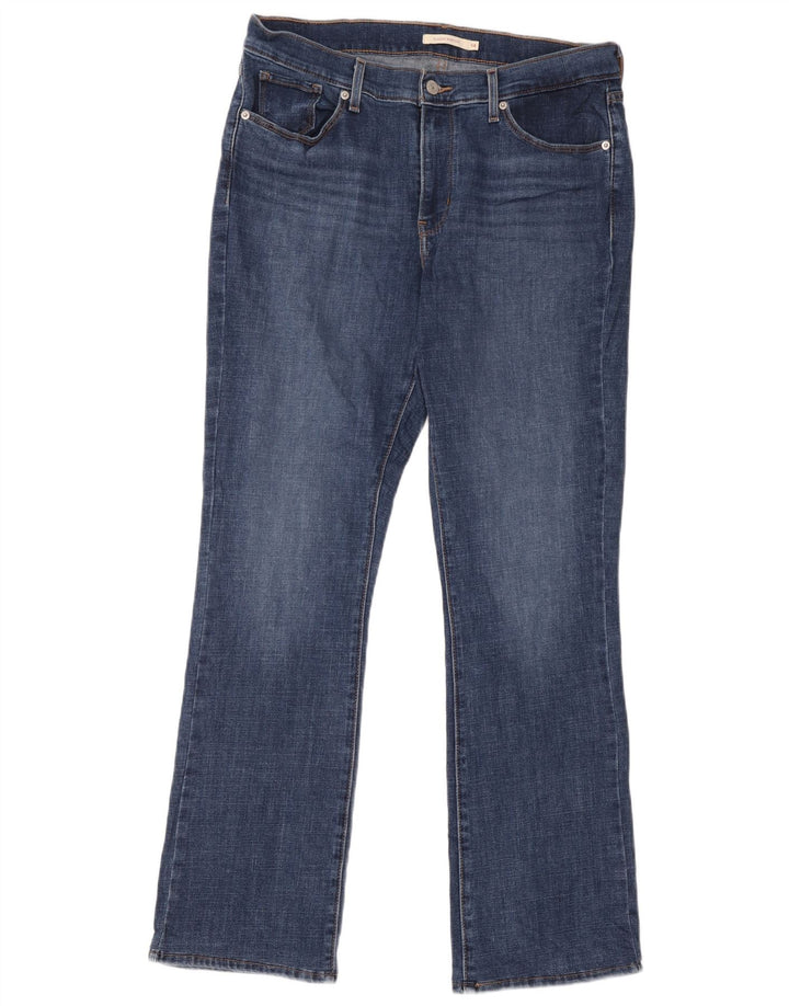 Blugi Levi's Classic Fit Bootcut Mărimea 14 Mare L32 L34 Bumbac albastru
