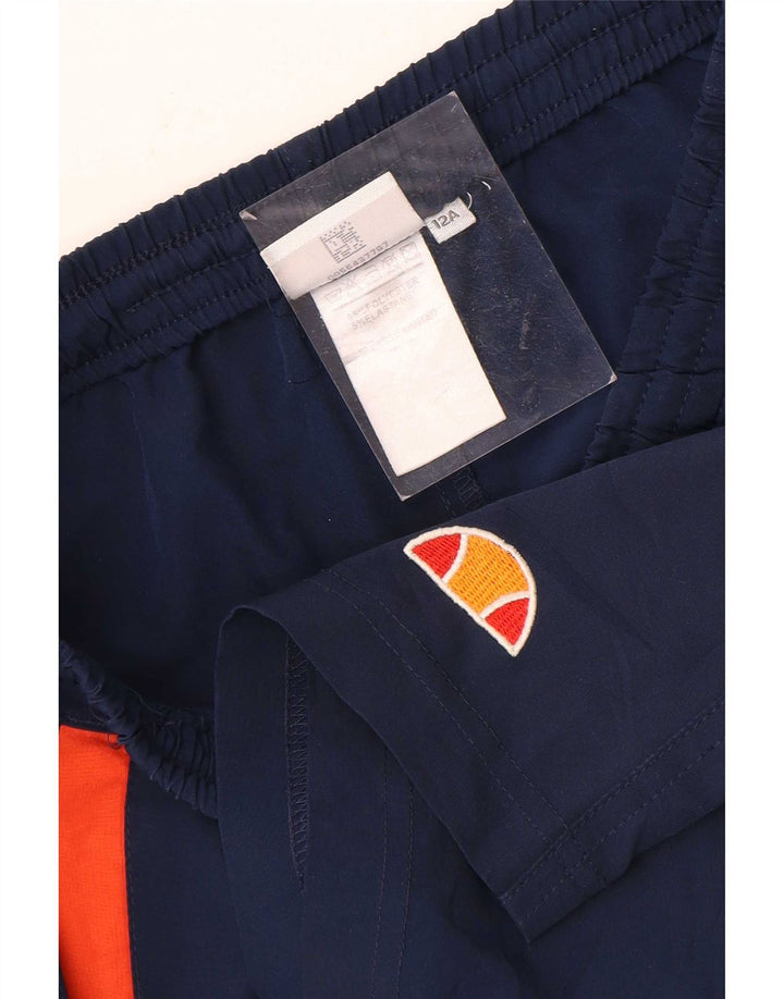 Pantaloni scurți sport Ellesse pentru băieți 11-12 ani poliester bleumarin