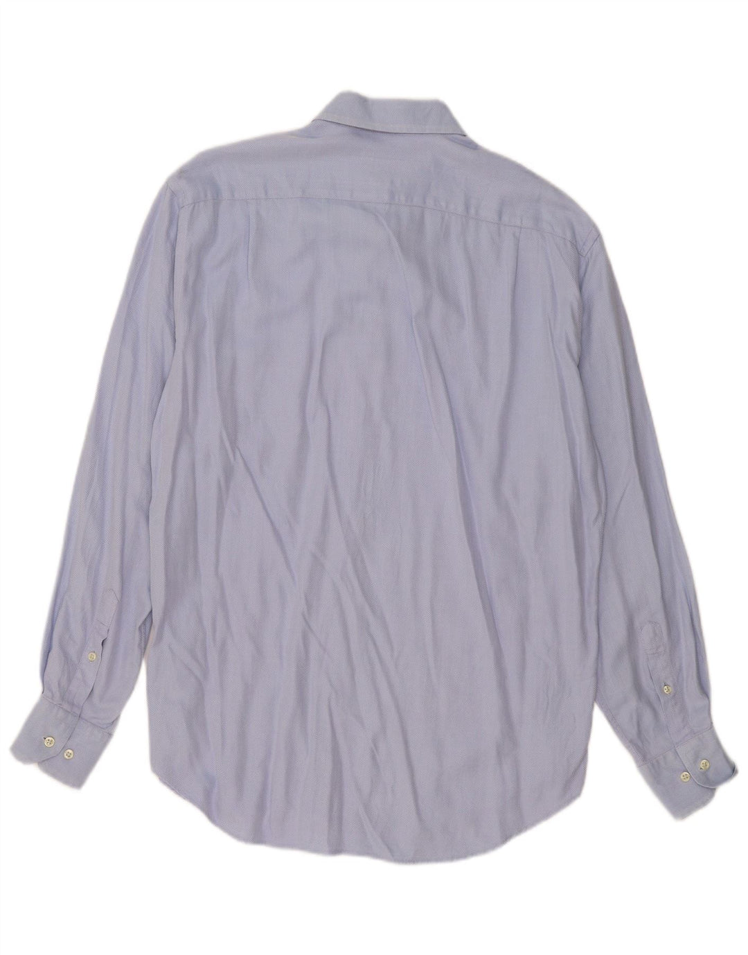 Cămașă Massimo Dutti pentru bărbați, mărime 42 16 1/2 mare, bumbac în oase albastre