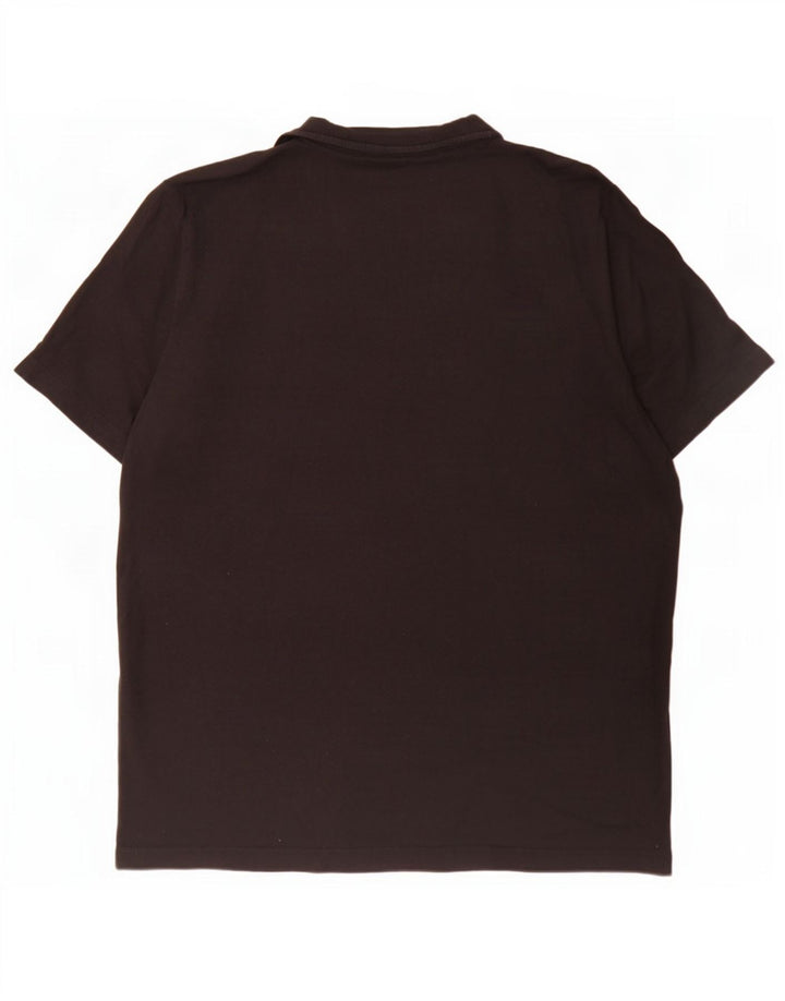 Tricou grafic Puma pentru bărbați Top Large Negru