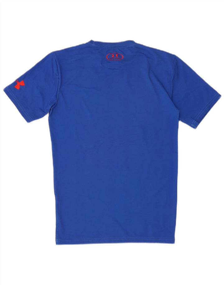Tricou grafic Marvel pentru băieți Under Armour Top 11-12 ani mare albastru