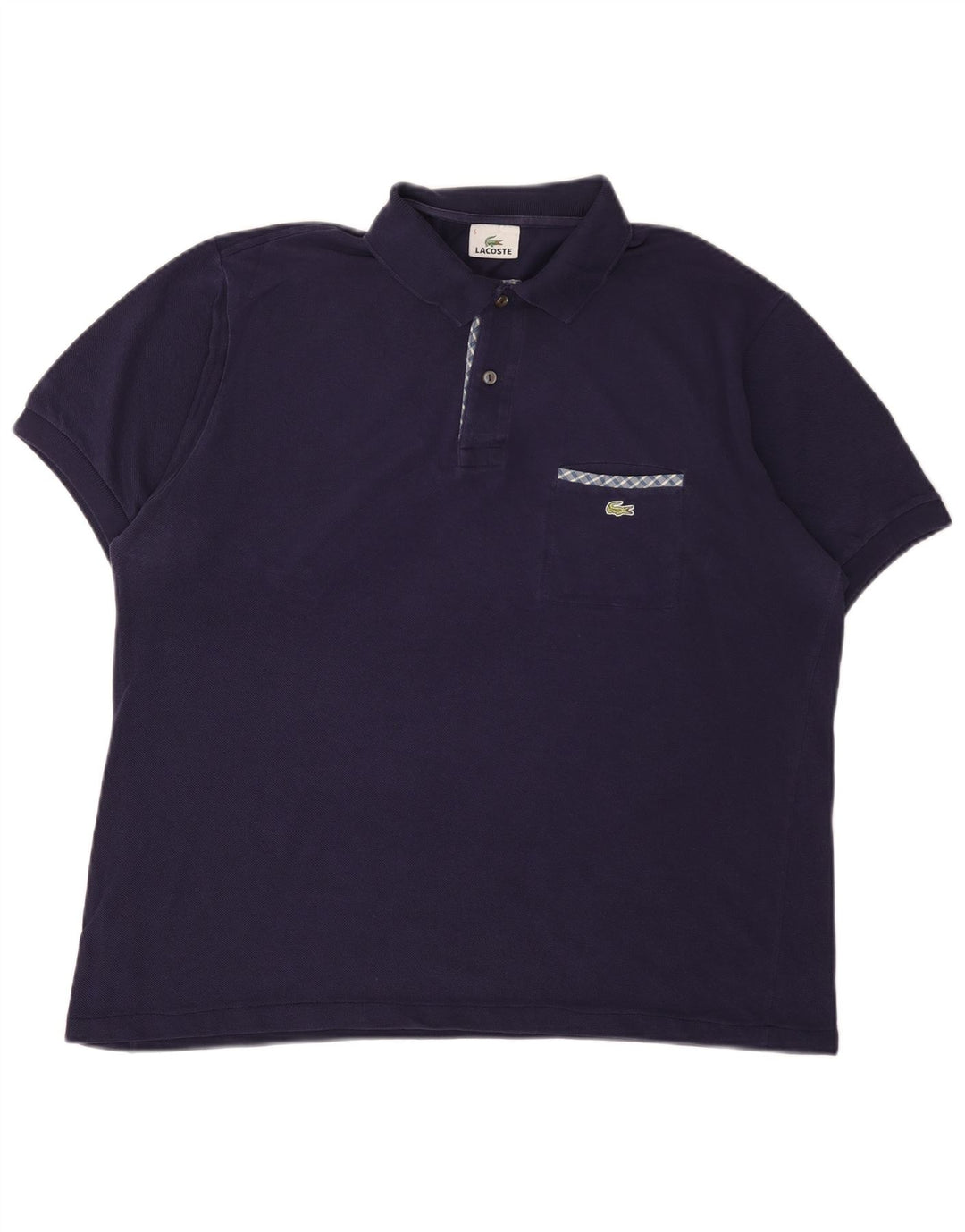 Tricou polo Lacoste pentru bărbați, mărimea 5, mare, bleumarin