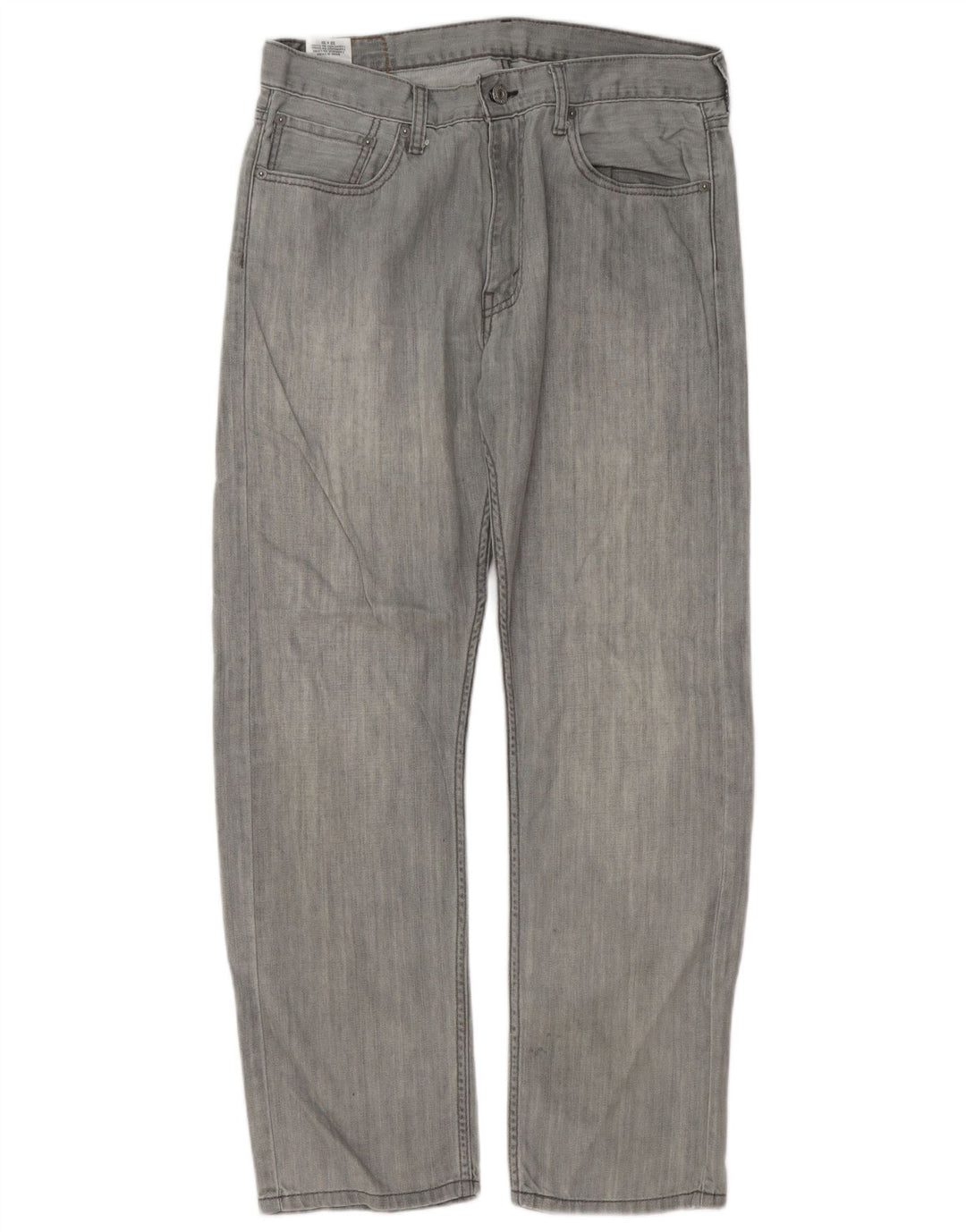 Blugi drepti pentru bărbați Levi's 505 W33 L30 bumbac gri