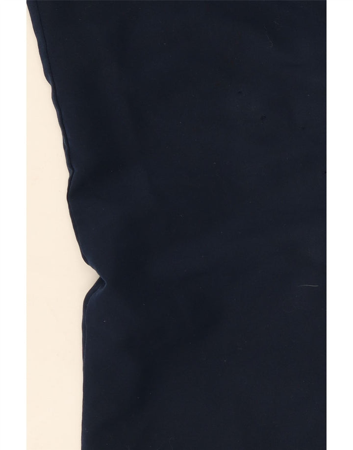 Pantaloni de trening Adidas pentru băieți 9-10 ani poliester bleumarin