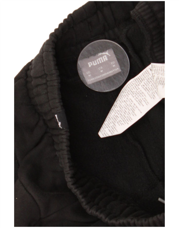 Pantaloni de trening Puma Graphic pentru bărbați Pantaloni de jogging Medium Black