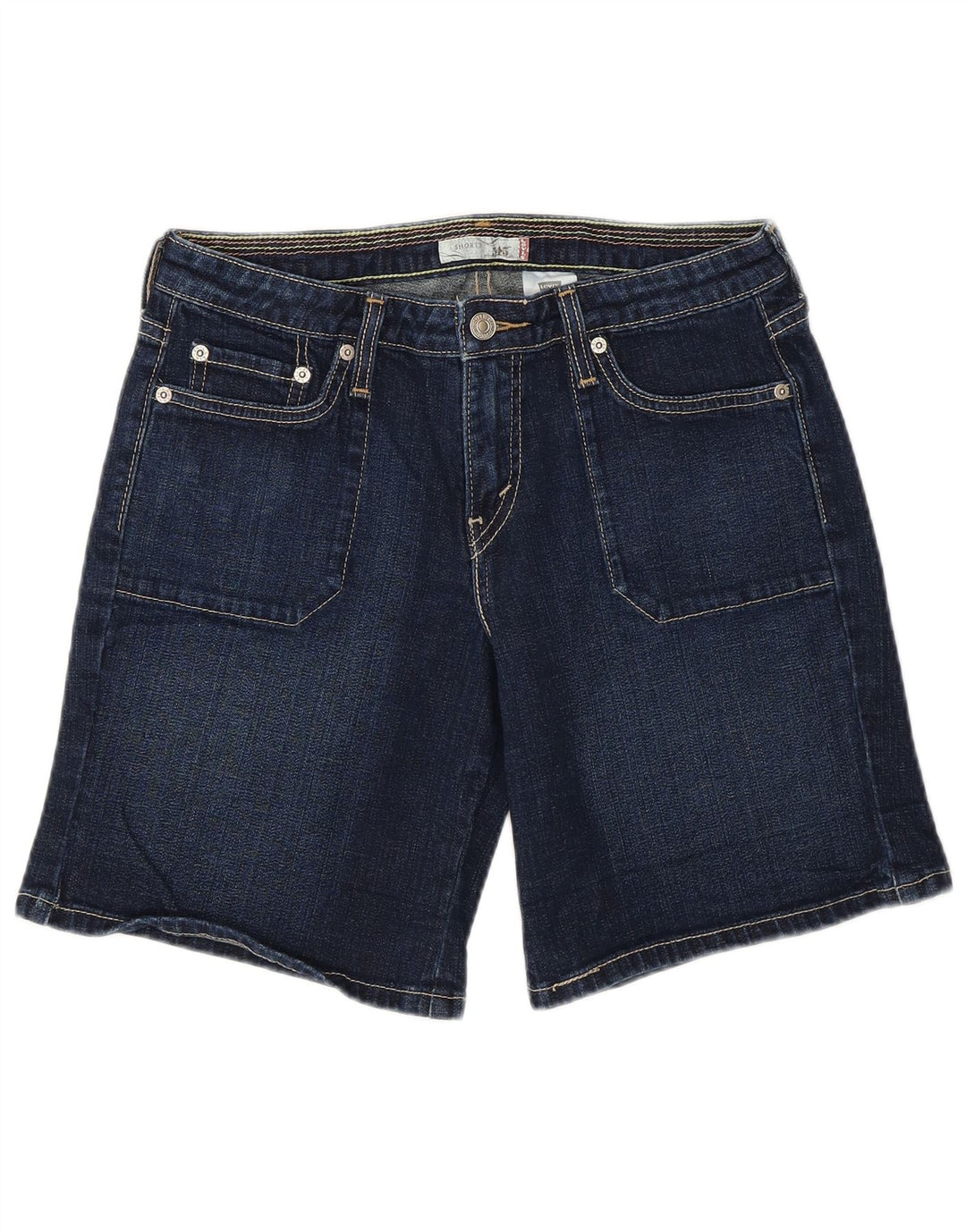 Pantaloni scurți Levi's 545 Denim US 4 Small W28 Bumbac bleumarin