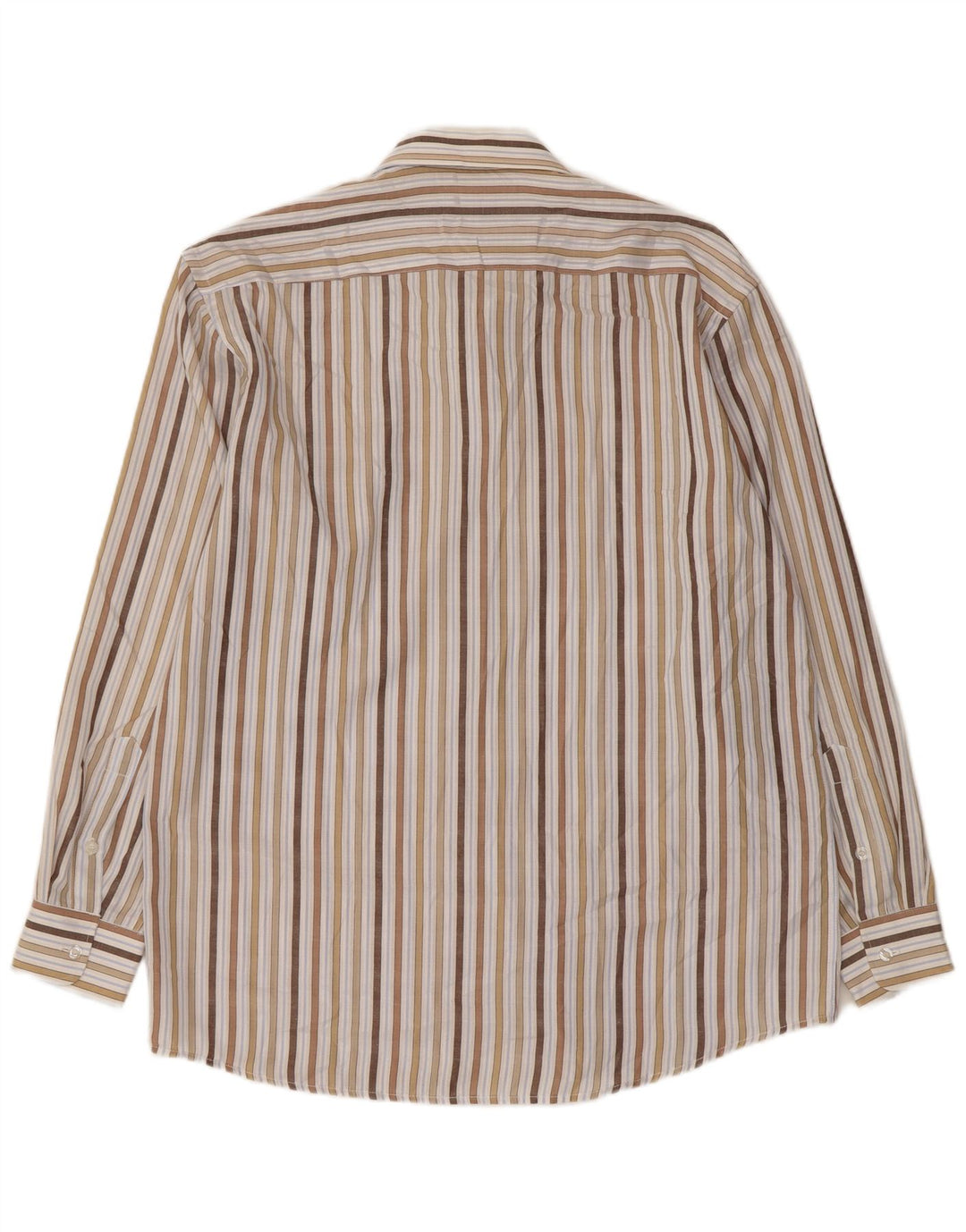 Cămașă Vintage pentru bărbați Mărimea 16 1/2 42 Bumbac cu dungi mari, multicolore