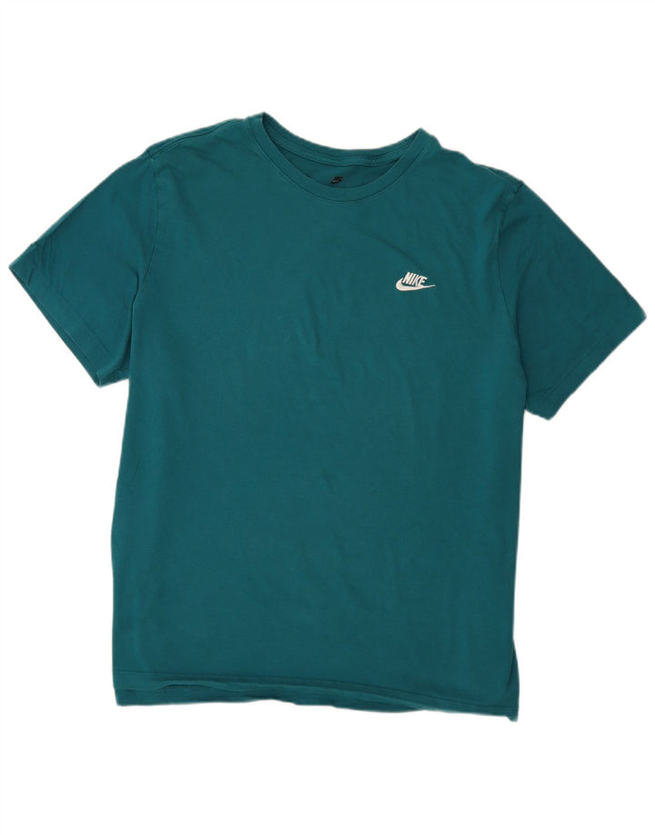 Tricou pentru bărbați Nike Top 2XL din bumbac turcoaz