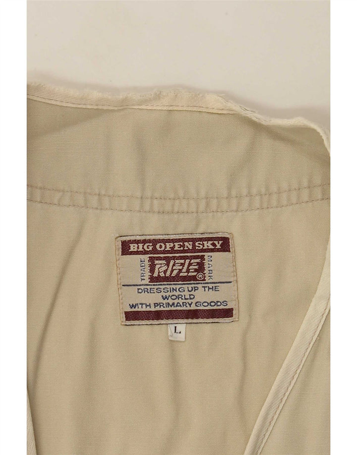 Gilet pentru bărbați Rifle Utility UK 40 Large Beige