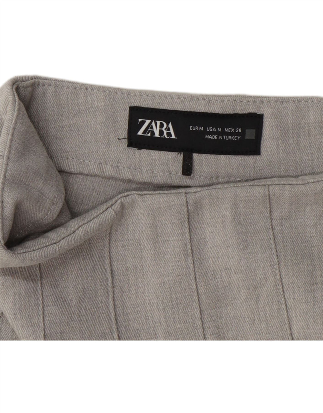 Fustă mini pentru femei Zara Medium W28 Gri
