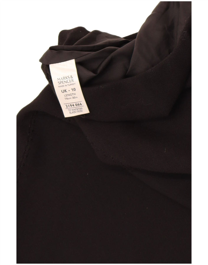 Fusta Maxi pentru femei Marks & Spencer UK 10 Small W26 Poliester negru