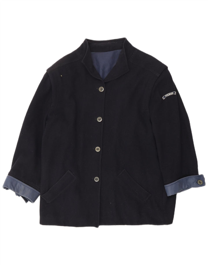 Jachetă de vânt supradimensionată pentru femei OURAGAN UK 18 XL bleumarin