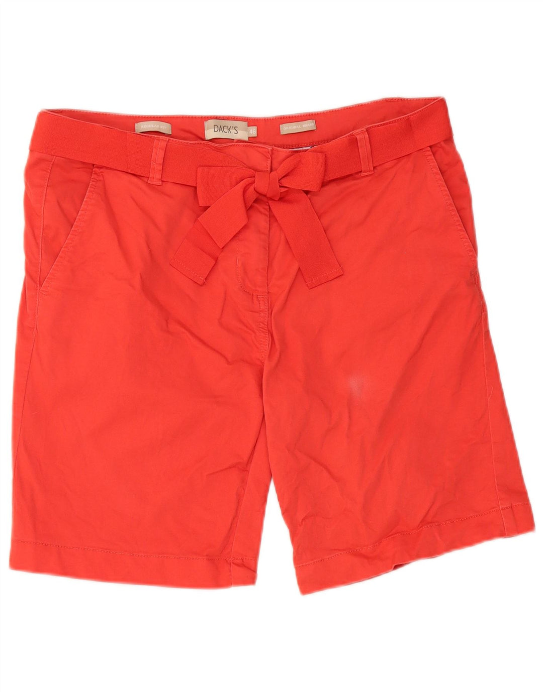 Pantaloni scurți chino Dack's Regular Fit IT 46 Large W34 Bumbac roșu