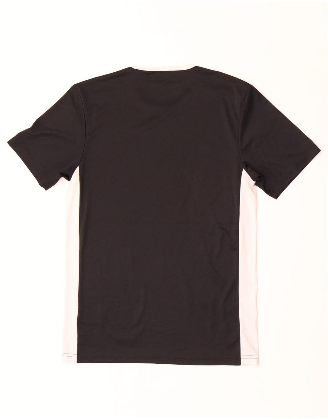 Tricou Adidas Climalite pentru bărbați Top mic, negru, poliester color bloc