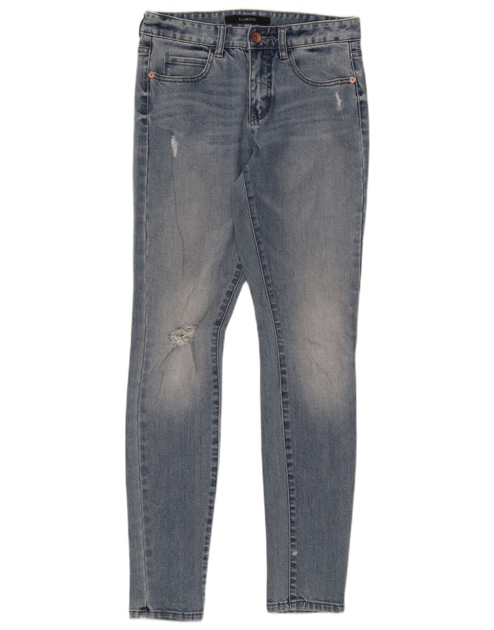 BILLABONG Blugi skinny pentru femei cu talie medie W28 L29 bumbac albastru