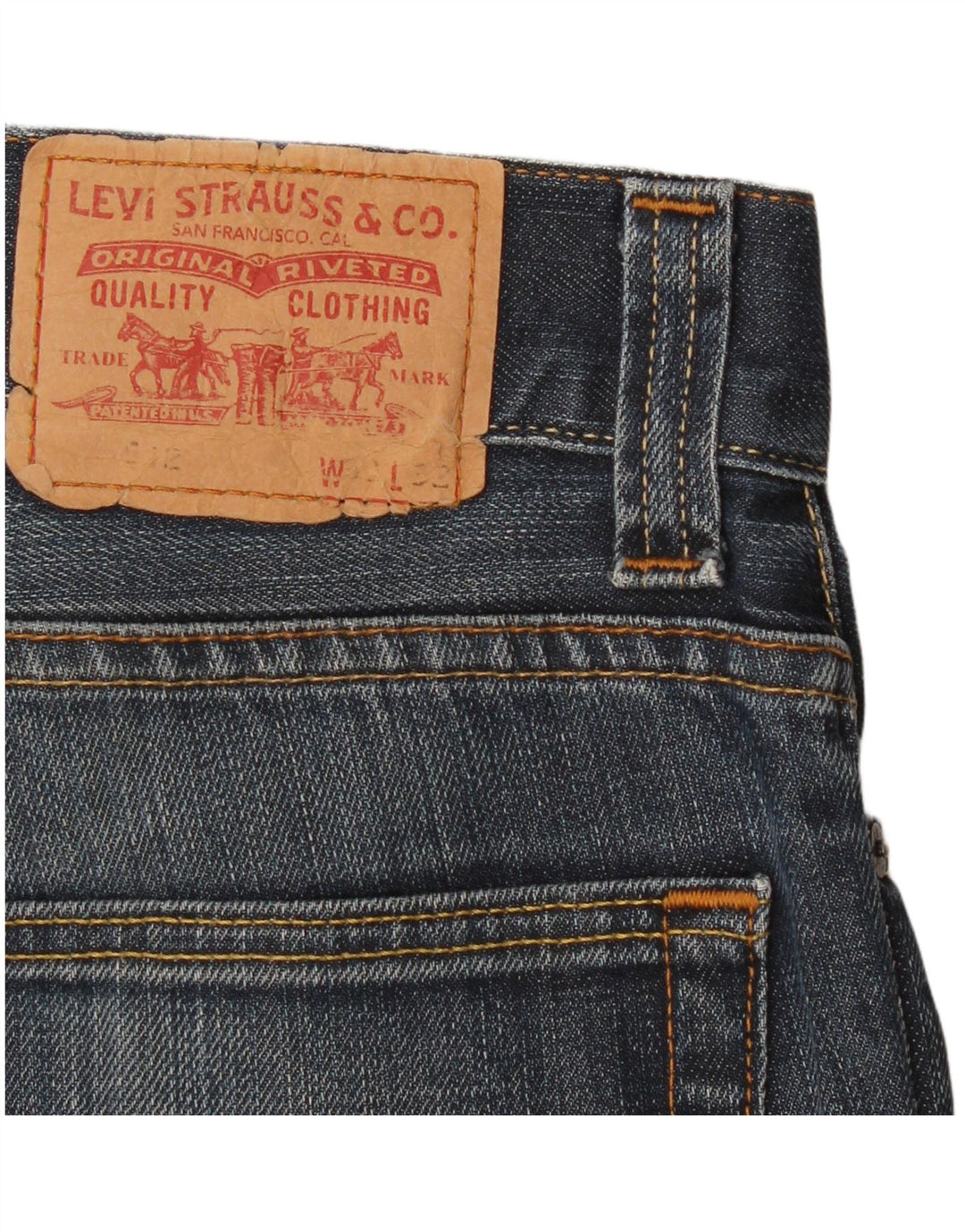 Blugi Levi's 512 Bootcut pentru femei W32 L32 bleumarin
