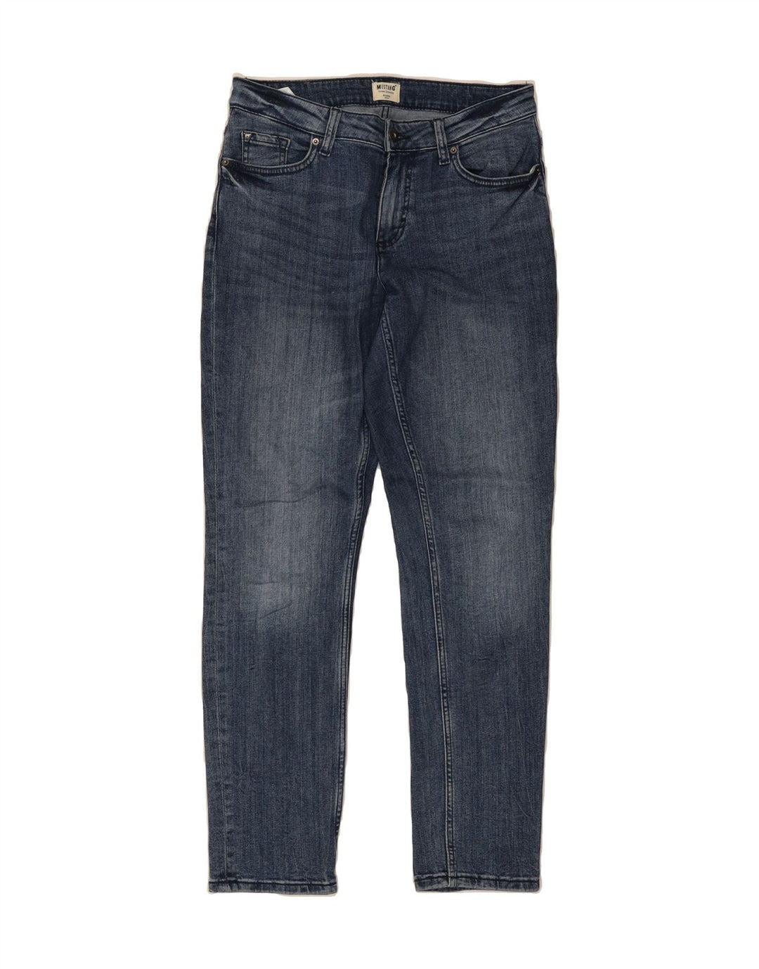MUSTANG Womens Slim Jeans W30 L30 Blue Cotton Vintage Mustang and Second-Hand Mustang from Messina Hembry 