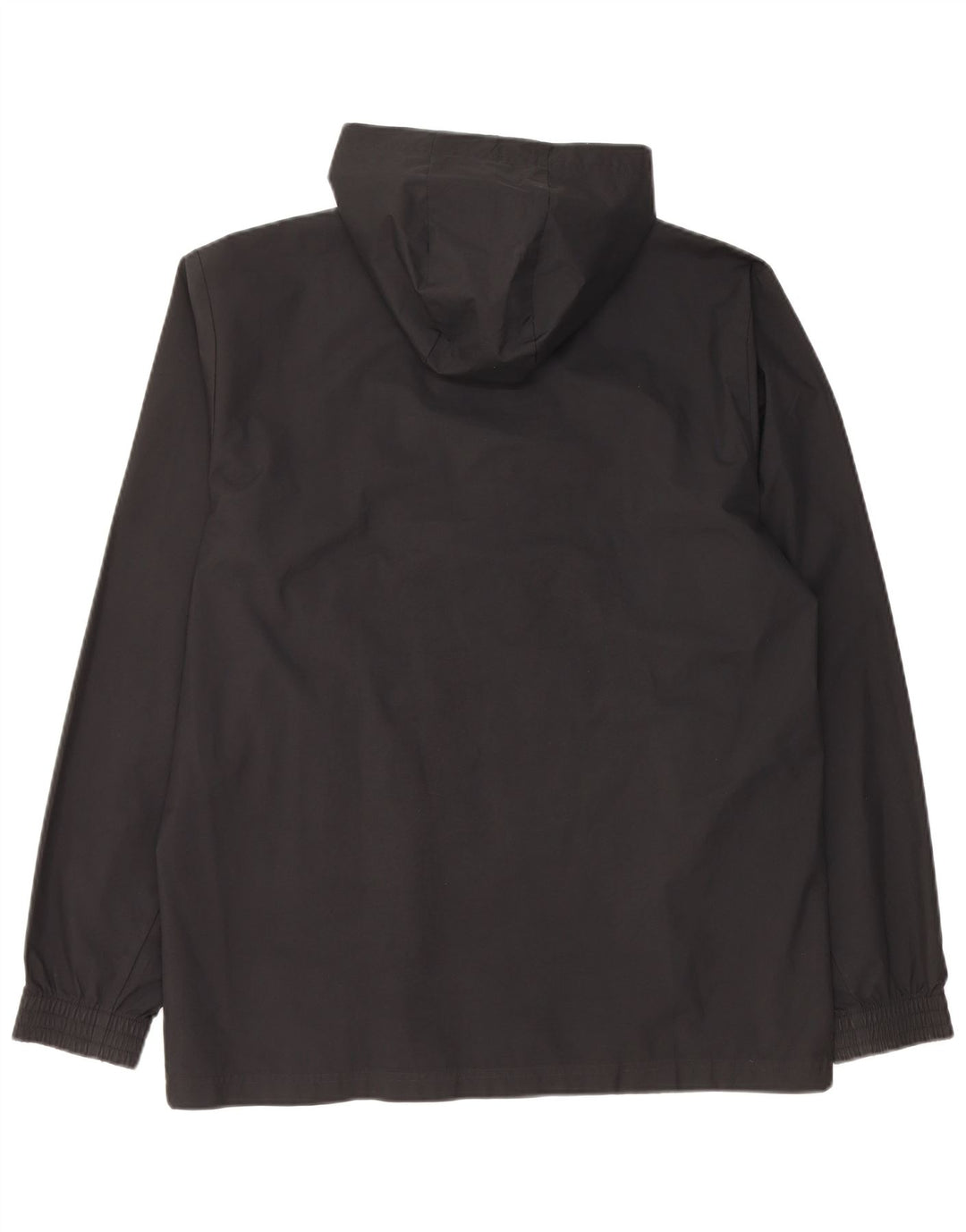 Jachetă de ploaie cu glugă ADIDAS pentru bărbați UK 38 Poliester mediu negru