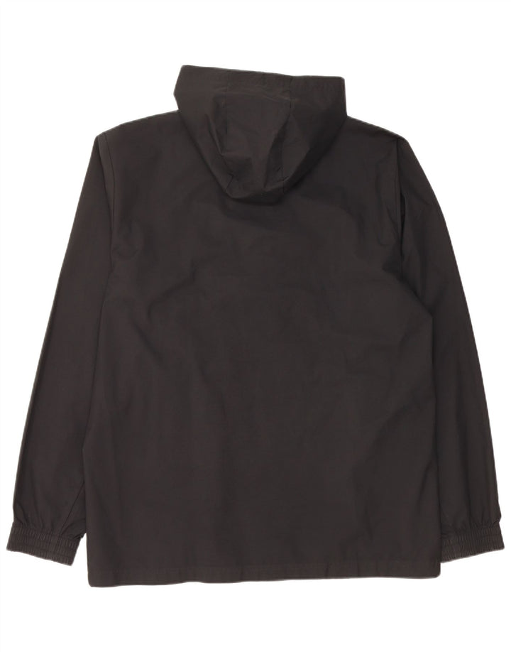 Jachetă de ploaie cu glugă ADIDAS pentru bărbați UK 38 Poliester mediu negru