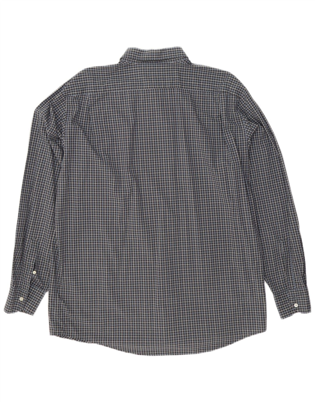 Cămașă Lacoste pentru bărbați, cu formă regulată, mărimea 45 XL, bumbac cu carouri gri