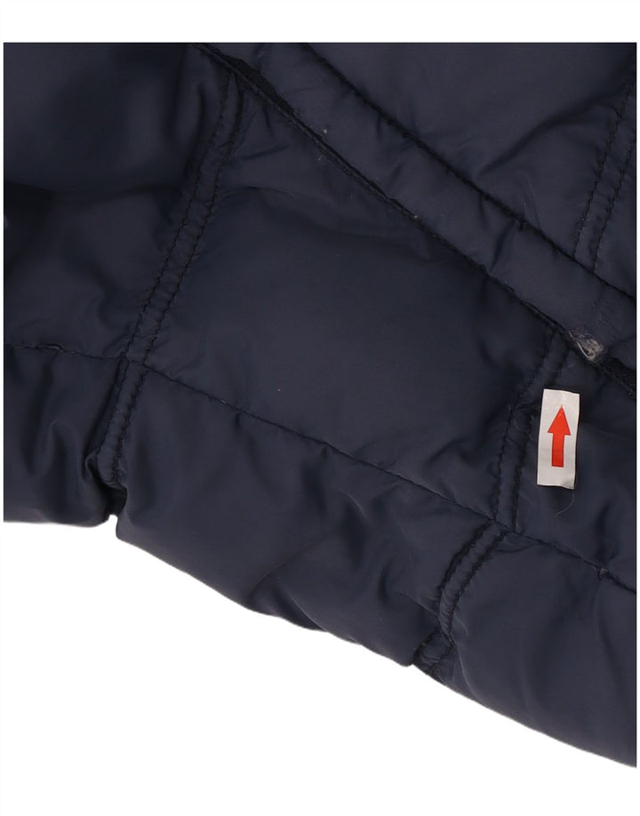 Jack Wills Gilet căptușit pentru femei UK 12 Medium Bleumarin