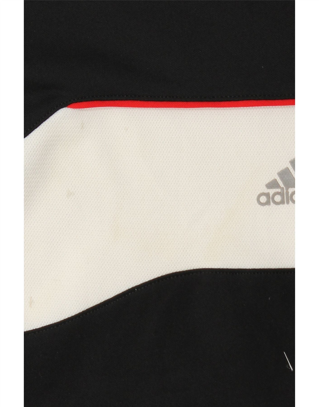 Tricou pentru bărbați ADIDAS Top Mediu Negru Poliester Bloc de culoare