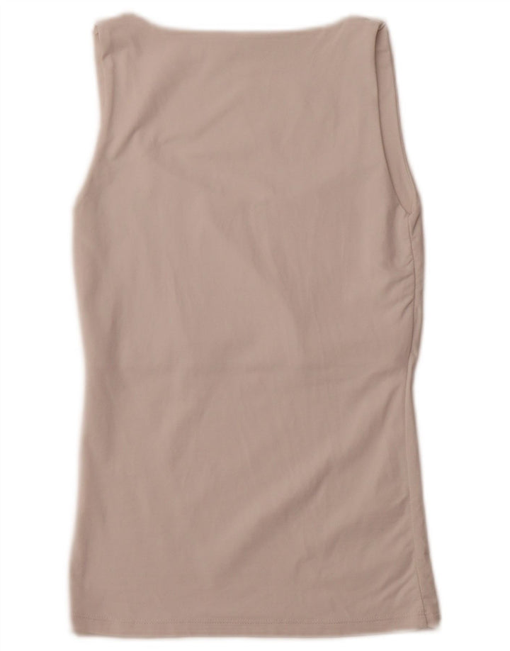 ZARA Womens Vest Top UK 8 Small White