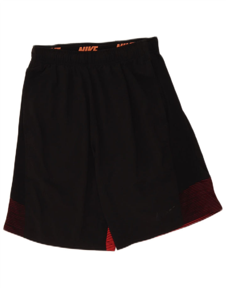 Pantaloni scurți sport Nike Dri Fit pentru bărbați, negru mediu, poliester color