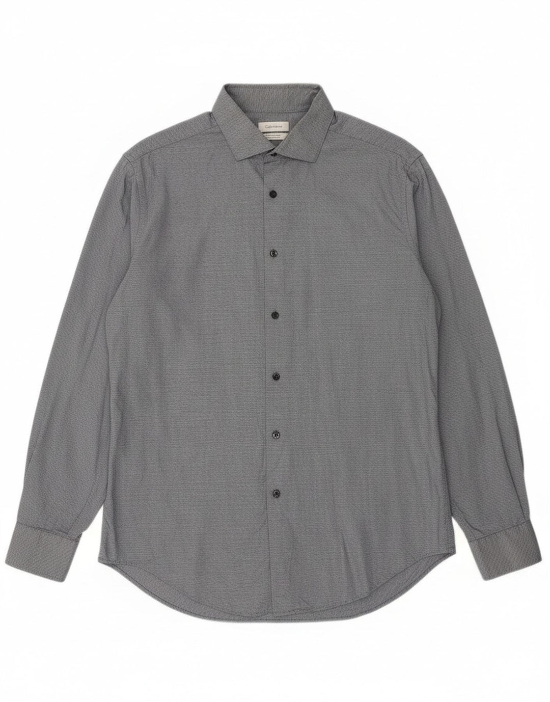 Cămașă pentru bărbați Calvin Klein Slim Fit, mare, bleumarin, geometrică