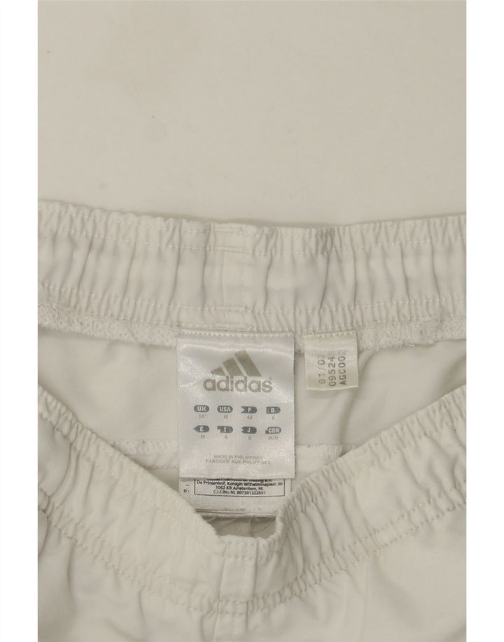 Pantaloni scurți sport pentru bărbați Adidas, mari, alb, din poliester