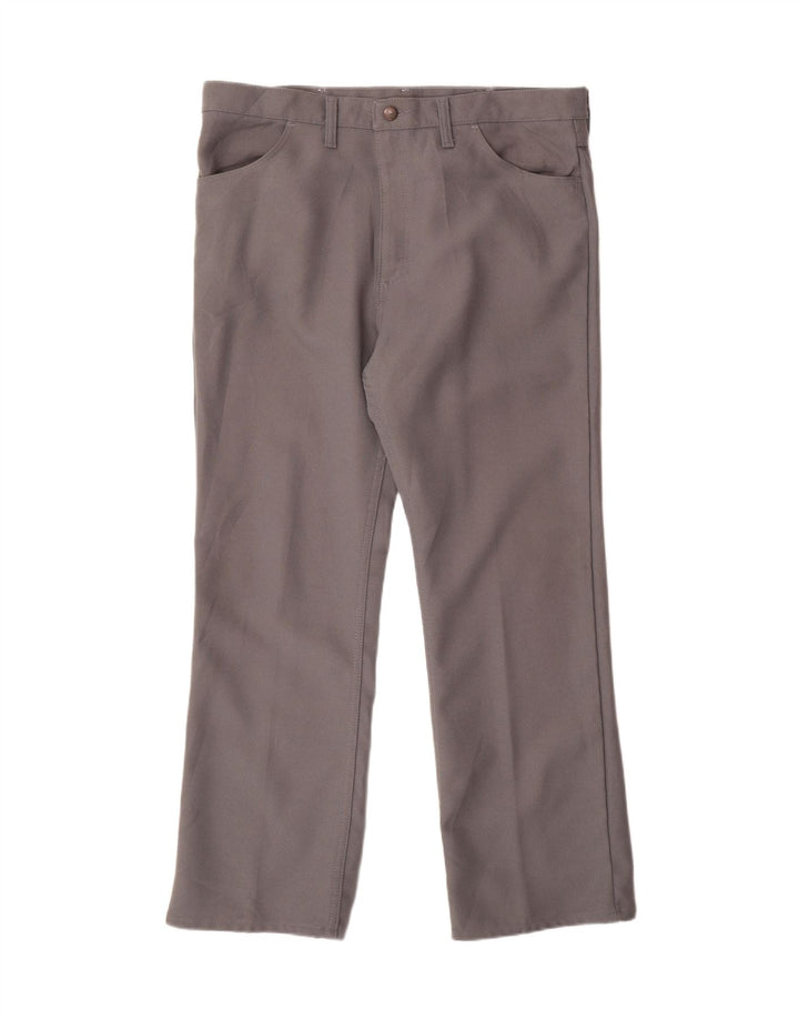 Mens Straight Casual Trousers W36 L30