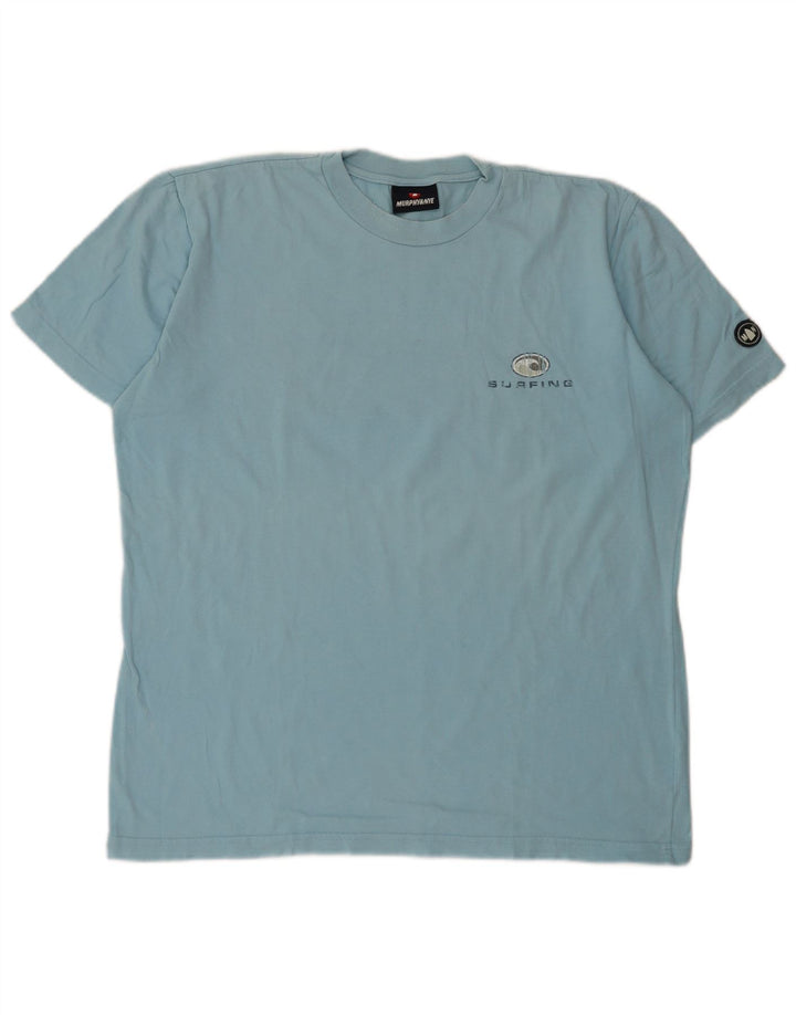 Tricou grafic Murphy & Nye pentru bărbați Top mare, albastru, bumbac