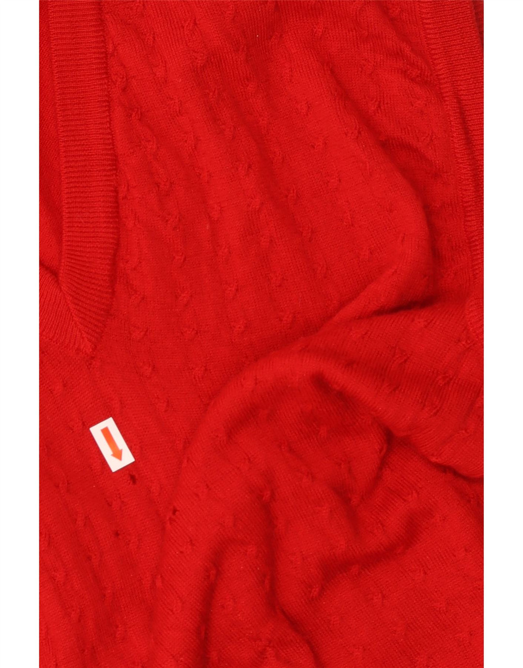 MORGANO Vestă pentru bărbați Tank Top Lână roșie mică