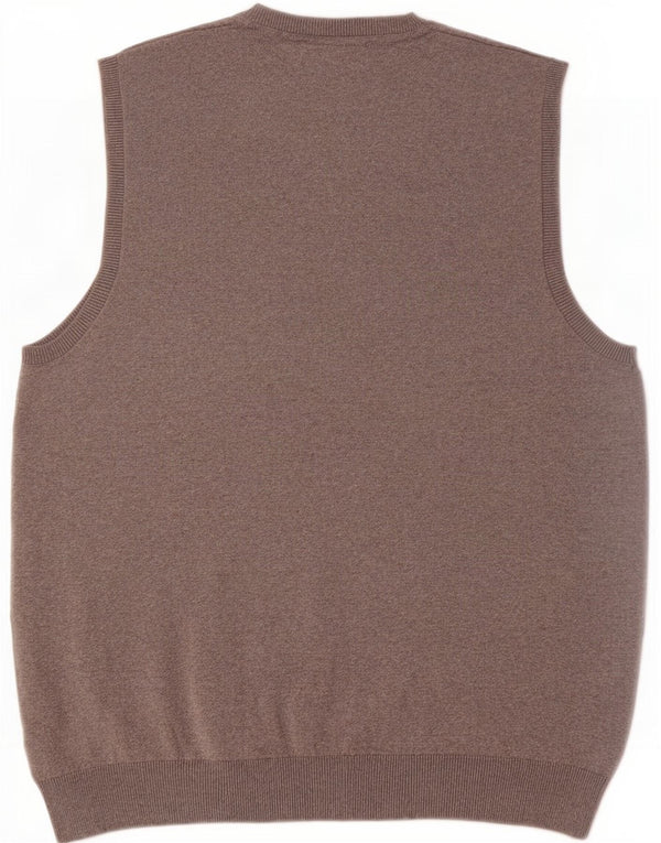 Marks & Spencer Mens Vest Tank Top XL Grey Cotton