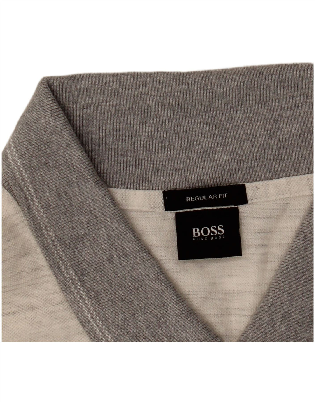 Cămașă polo Hugo Boss pentru bărbați, cu formă regulată, 2XL, gri cu pete