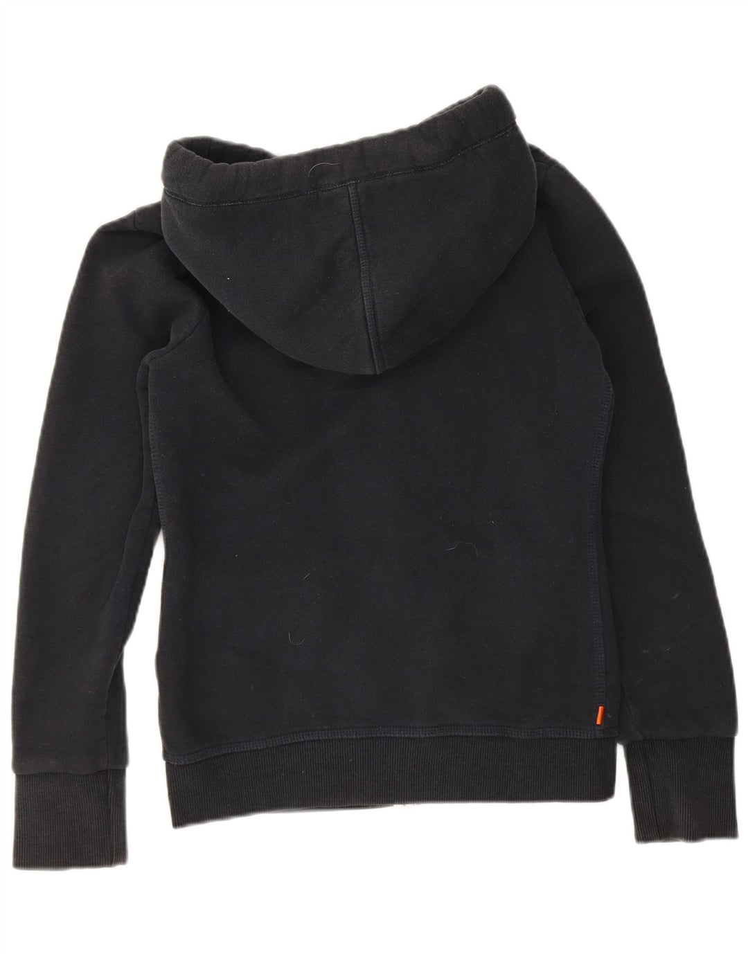 Pulover Superdry pentru bărbați, cu fermoar, bumbac, albastru