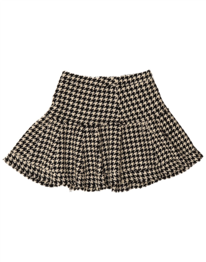 Max & Co. Fustă mini pentru femei UK 6 XS W28 Lână neagră cu picioare de gală