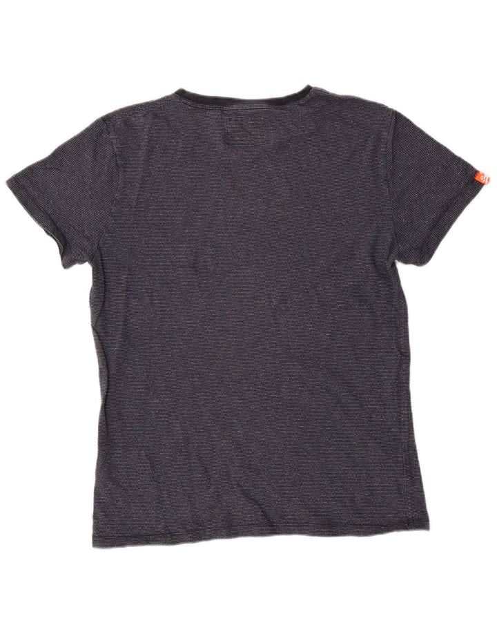 Tricou Superdry pentru bărbați Top mare din bumbac bleumarin