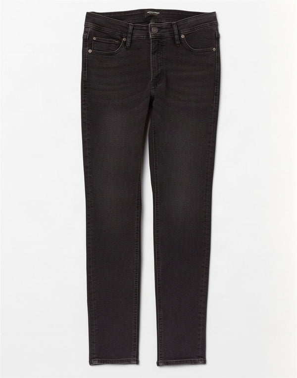 Blugi pentru bărbați Jack & Jones Liam skinny W30 L30 bumbac negru