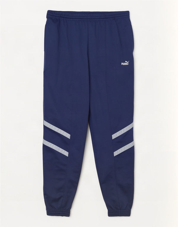 Pantaloni de trening Puma pentru bărbați, mari, albastru, poliester
