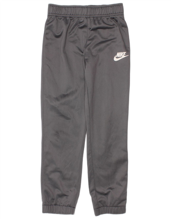 Nike băieți pantaloni de trening Pantaloni de jogging 6-7 ani mare poliester gri