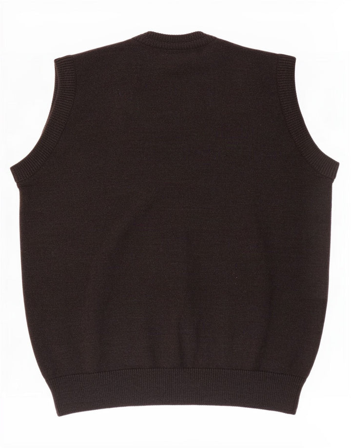 Dardano Mens Vest Tank Top IT 52 Large Gri Acrilic