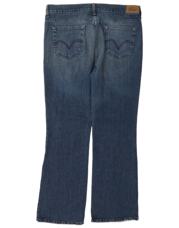 Blugi Levi's 515 Bootcut pentru femei US 14 XL W36 L30 Bumbac albastru