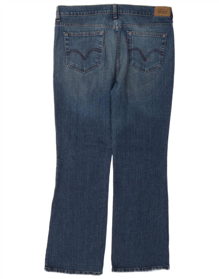Blugi Levi's 515 Bootcut pentru femei US 14 XL W36 L30 Bumbac albastru