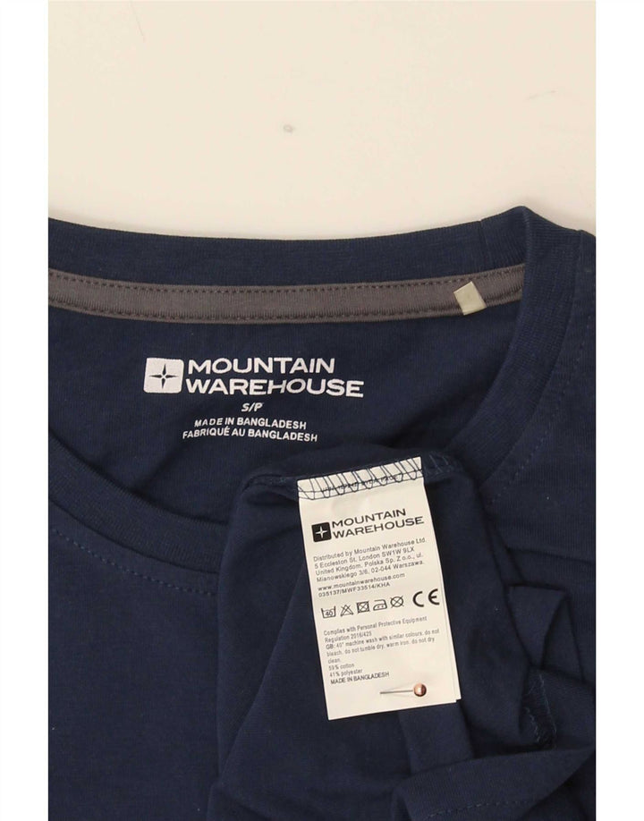 Tricou grafic Yorkshire pentru bărbați Mountain Warehouse Top mic, bleumarin