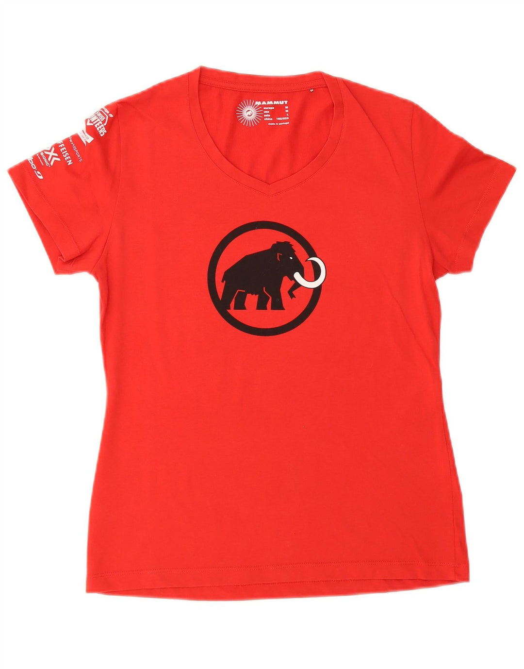 Tricou grafic Mammut pentru femei Top UK 14 Medium Red