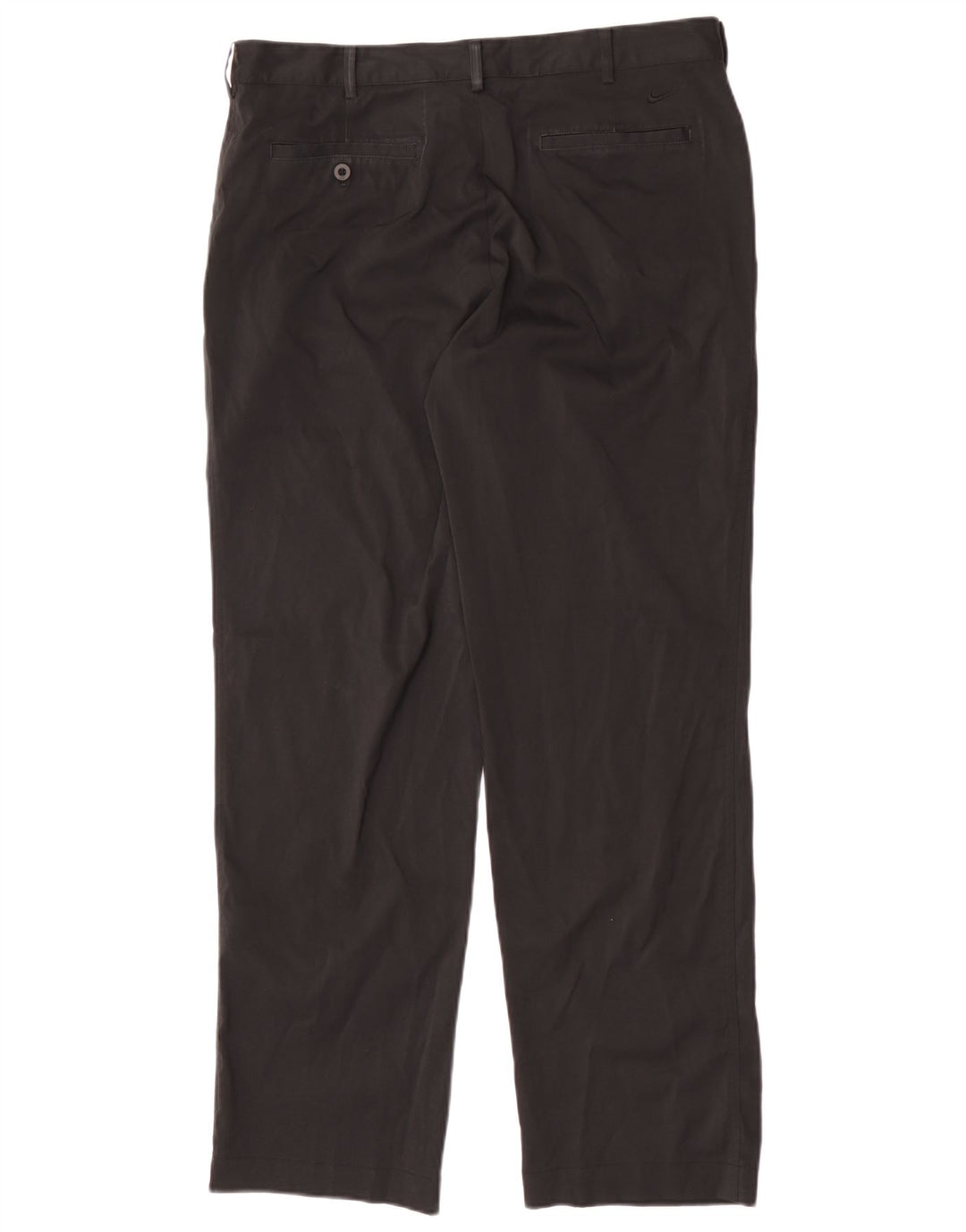 Pantaloni chino Dri Fit drepti pentru bărbați Nike W34 L32 Poliester negru