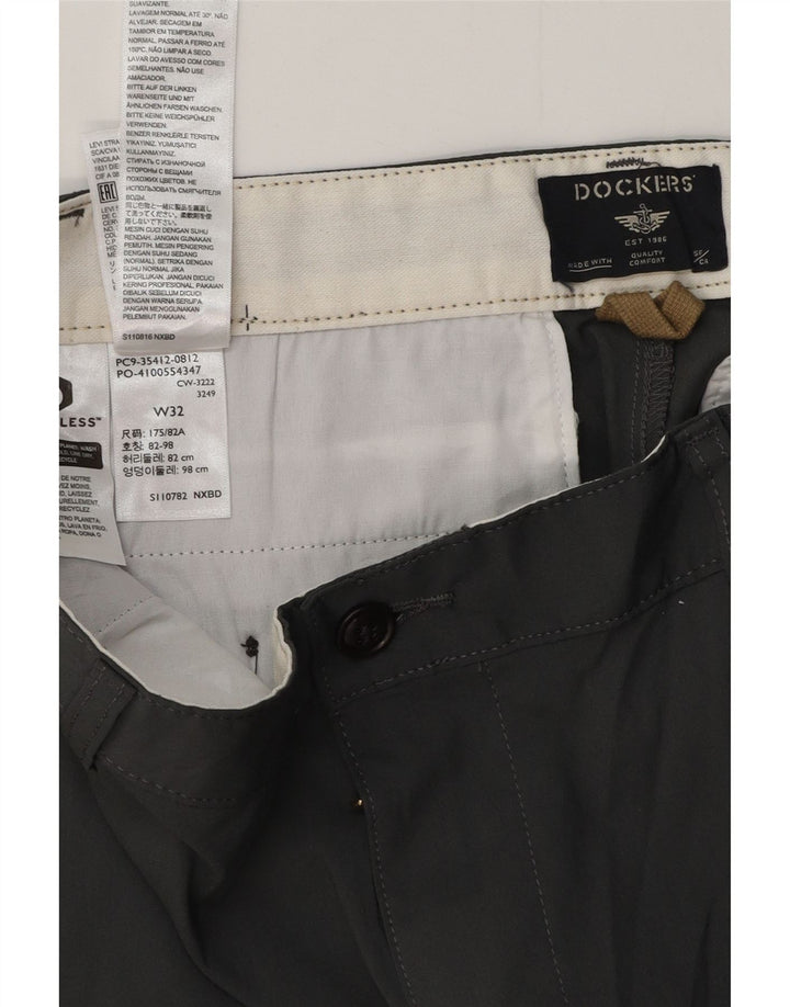 Pantaloni scurti cargo pentru bărbați DOCKERS W32 Poliester gri mediu